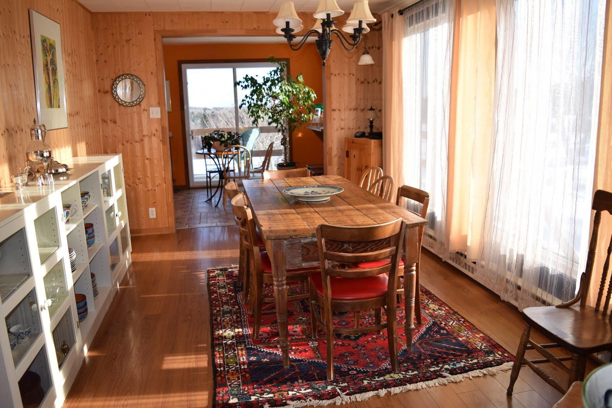 Gîte Aux Jardins De L'Anse Percé Extérieur photo